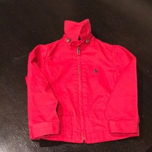 Polo Ralph Lauren khaki red jacket